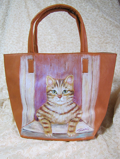猫絵のバッグ